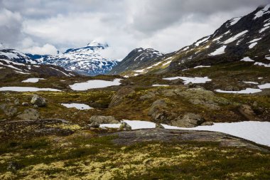 güzel manzara Milli Parkı Jotunheimen, Norveç