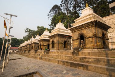 Katmandu, Nepal-Nisan 25: Pashupatinath Tapınağı 25, Katmandu, Nepal 2016. Pashupatinath Tapınağı en eski Hindu Tapınağı Kathmandu