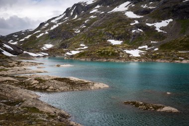 güzel manzara Milli Parkı Jotunheimen, Norveç