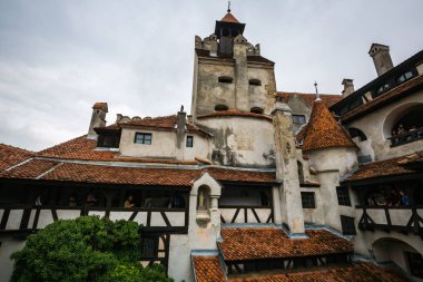BRAN, ROMANIA-AUGUST 24: Bran castle 24, 2016 in village Bran, Romania. Vlad Cepesh castle.