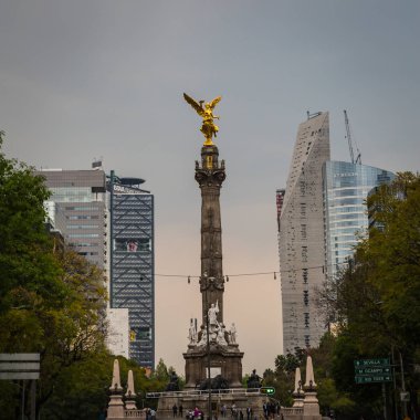 Gündüz Meksika'da seyahat, mimari ve bina görünümü, Meksika 