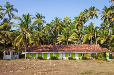 Varkala, Hint Okyanusu kıyısında otelleri