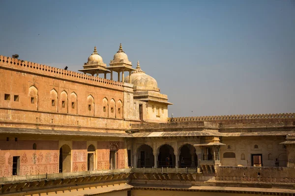 Amer Fort Jaipur Voorjaar — Stockfoto