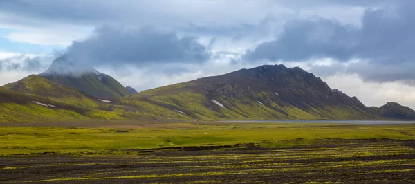 Magnifique Panorama Montagne Dans Parc National Thorsmork Islande — Photo