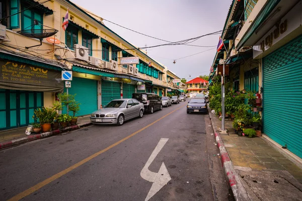 Straat Met Auto Thailand — Stockfoto