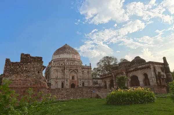 Qutub Minar Συγκρότημα Στο Δελχί — Φωτογραφία Αρχείου