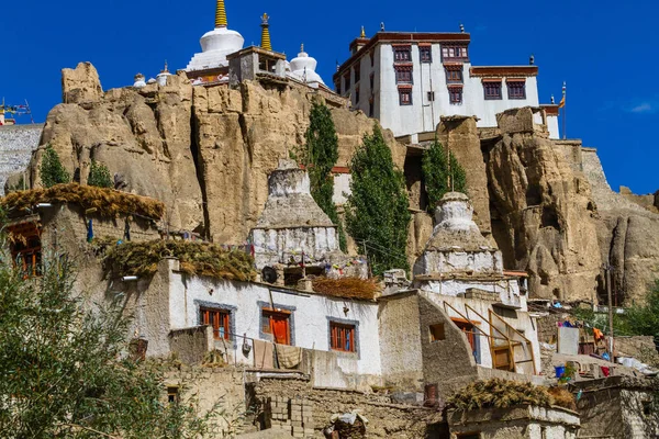 Mosteiro Indiano Lamayuru Província Ladakh Himalaias Indianos — Fotografia de Stock