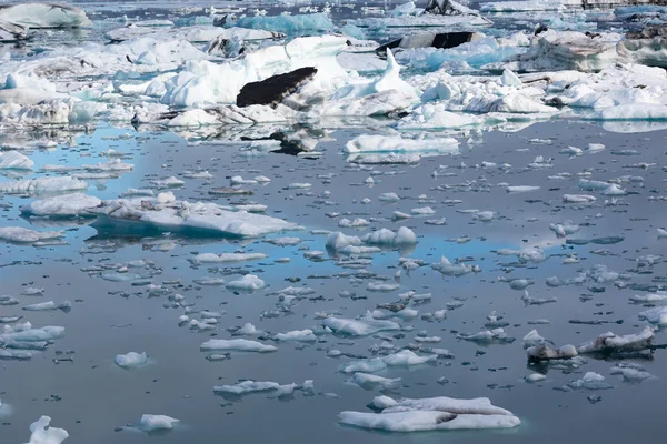 Iceberg Nella Laguna Dei Ghiacciai Islanda — Foto Stock