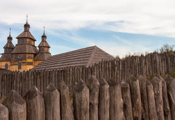 Крепость Украинского Казачества Xvi Xviii Веков — стоковое фото