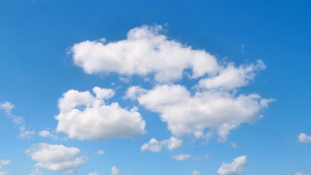 Clear Sky Cloud — Stock Video