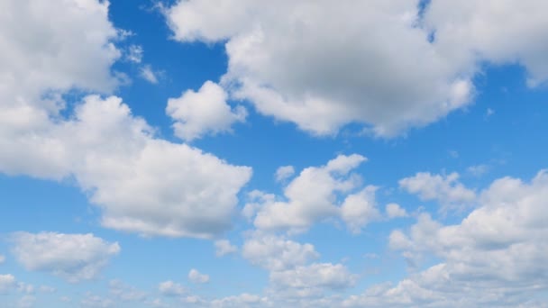 Cielo Despejado Con Una Nube — Vídeos de Stock