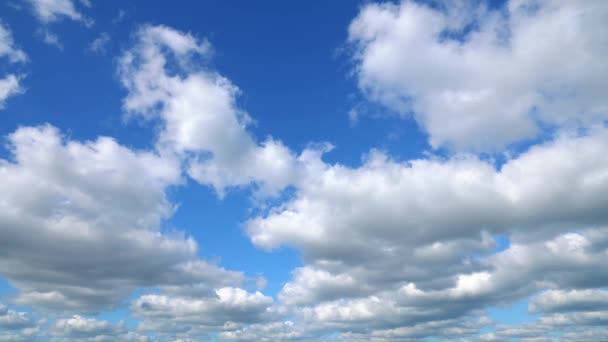 Cielo Limpido Con Una Nuvola — Video Stock