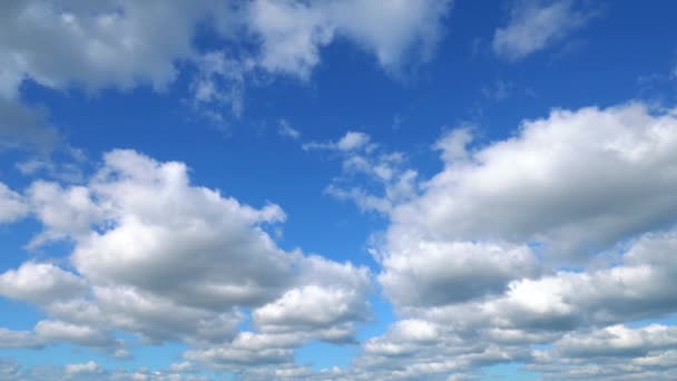 Cielo Limpido Con Una Nuvola — Video Stock