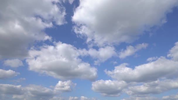 Céu Claro Com Uma Nuvem — Vídeo de Stock