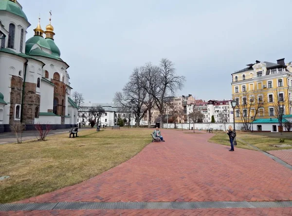 Kiev Territorio Catedral Santa Sofía — Foto de Stock