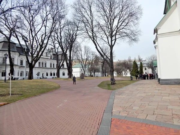 Territorio Catedral Santa Sofía Casa Del Metropolitano Kiev 2019 — Foto de Stock