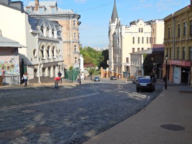 Andreevsky iniş Kiev. Hem