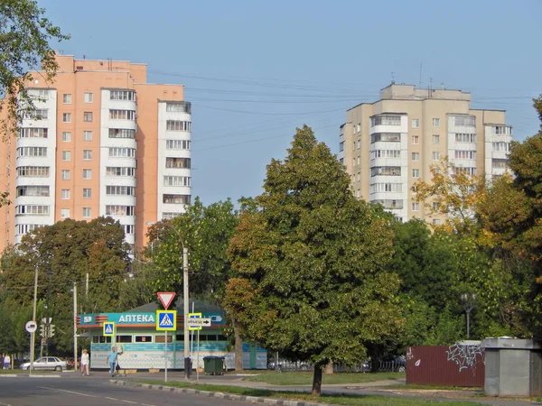 Jedna Dzielnic Miasta Tambov — Zdjęcie stockowe