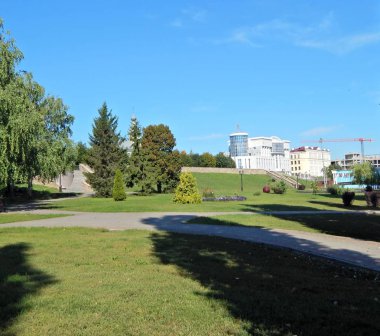 Tsna Nehri'nin dolgu bölümlerinden birinin görünümü.