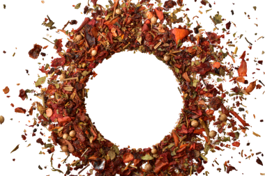 Şiş kebap için kuru, baharatlı, aromatik baharatlar karışımı. Metin için boşluk var..