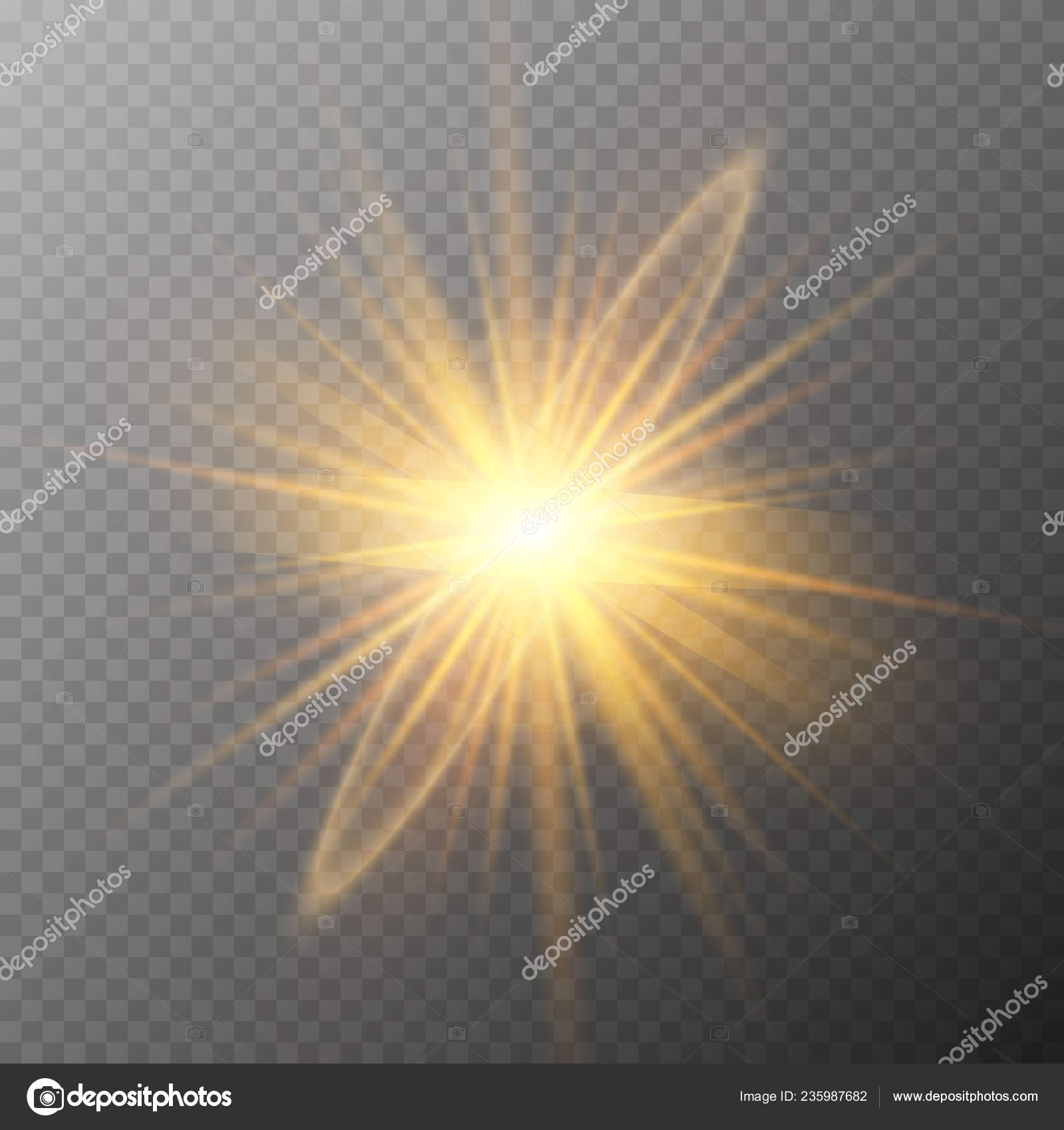 Efeito de luz explosão sol, brilho faísca flash. imagem vetorial de  roman11998866@gmail.com© 490933366