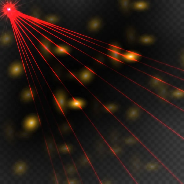 Αφηρημένη Κόκκινο Laser Πορείας Εικονογράφηση Διάνυσμα — Διανυσματικό Αρχείο