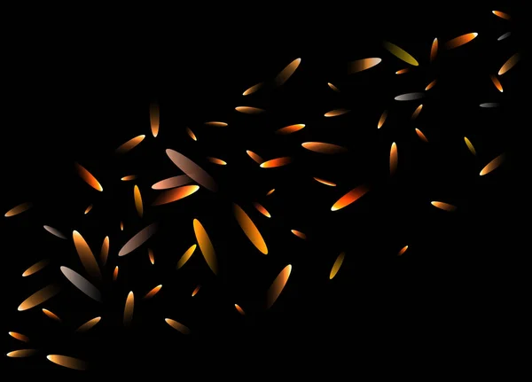 Fond Lumières Scintillantes Les Particules Feu Abstraites Éclairent Texture Les — Image vectorielle