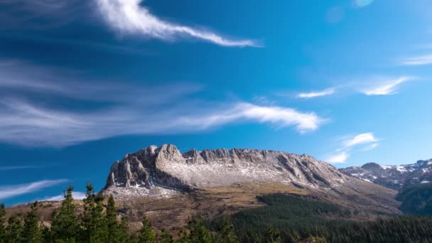 Timelapse Berg Van Het Baskenland Itxina — Stockvideo