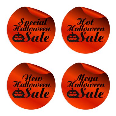 Kırmızı Cadılar Bayramı satış çıkartmaları özel, sıcak, yeni, mega