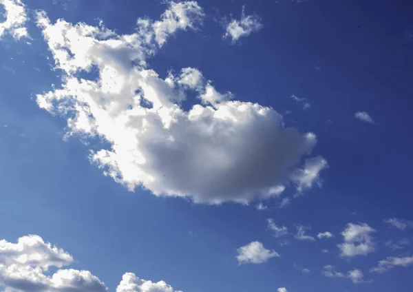Nuvens Céu Céu Azul Nuvens Natureza Céu Verão — Fotografia de Stock