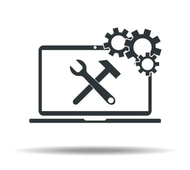 Simge laptop onarım. Servis Merkezi, onarım işleri.