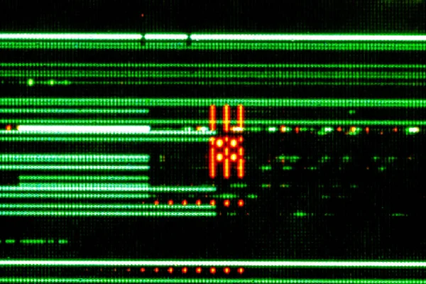 Закрыть Монитор Безопасная Технология Защита Информации Данных Стоковая Картинка