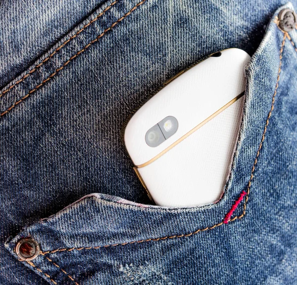 mobile phone in your jeans pocket