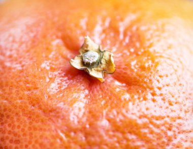 Sulu narenciye lezzet üst kısmına yakın çekim. Arka plan