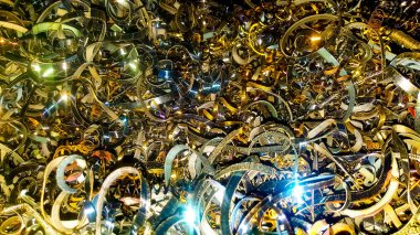 Duvar kağıdı veya renkli metalik yongaları ve parçacık ekran koruyucu