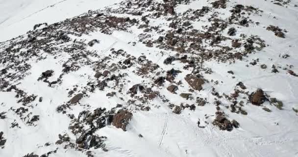 Rückfall in Gulmarg — Stockvideo