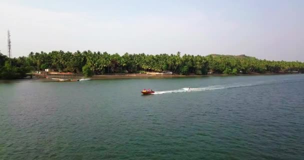 Wakeboarding em Goa — Vídeo de Stock