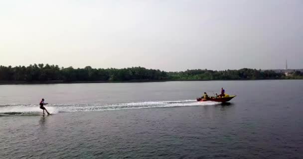 Wakeboarding en Goa — Vídeos de Stock