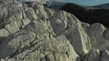 Elbrus Buzulunun Hava Görüntüsü