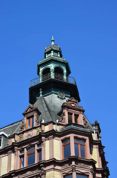 Antiguos Edificios Tradicionales Frankfurt — Foto de Stock