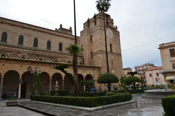 Catedral Monreale Perto Palermo Itália — Fotografia de Stock