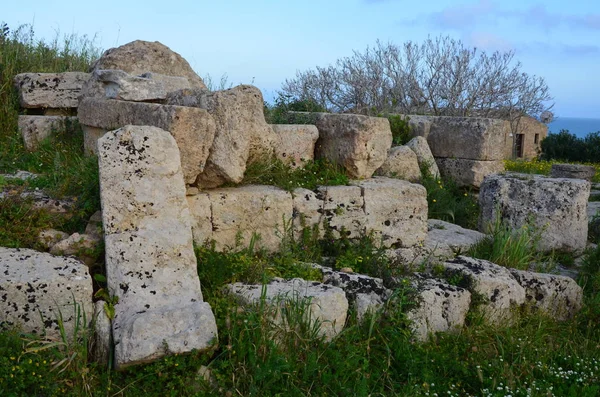 Sitio Arqueológico Selinunte Sicilia — Foto de Stock