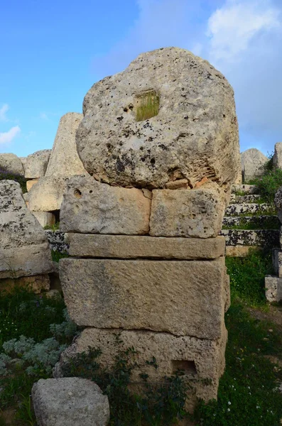 Archeologicznego Selinunte Sicily Zdjęcia Stockowe bez tantiem