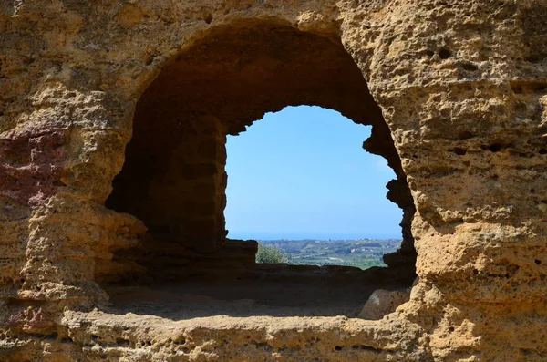 Tapınaklar Vadisi Agrigento Sicilya Talya — Stok fotoğraf