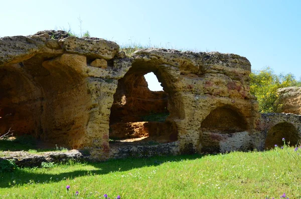 Valle Los Templos Agrigento Sicilia Italia — Foto de Stock