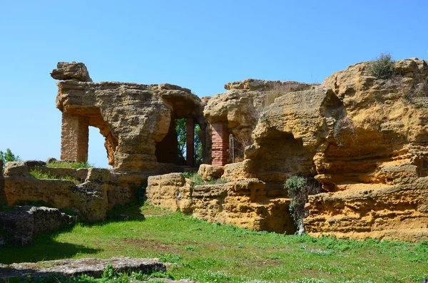 Tal Der Tempel Agrigent Sizilien Italien — Stockfoto