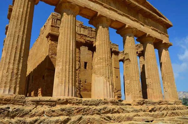 Chrám Concordia Agrigento — Stock fotografie