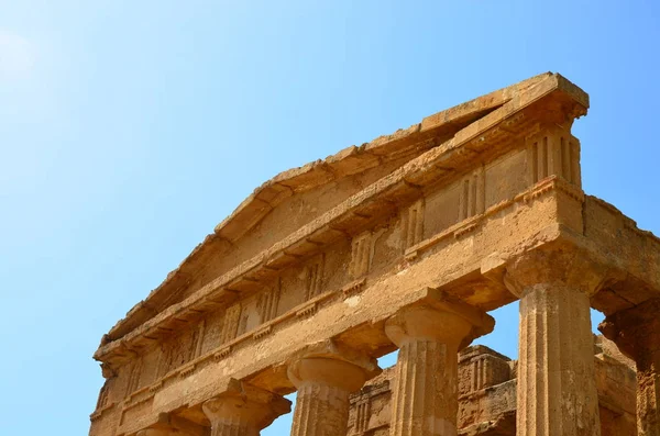 Świątynia Konkordii Agrigento — Zdjęcie stockowe