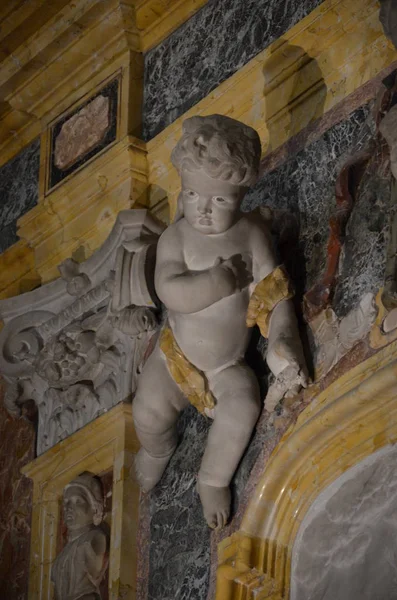 Interior Duomo Monreale Sicília — Fotografia de Stock