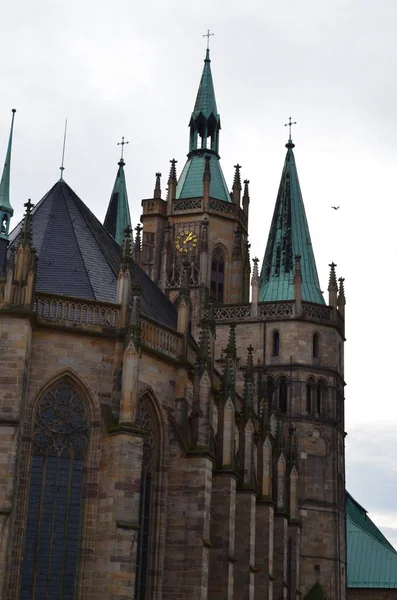 ドイツのエアフルト大聖堂 — ストック写真